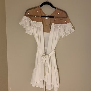 For Love & Lemons - NWT Little Rosette Robe Size S